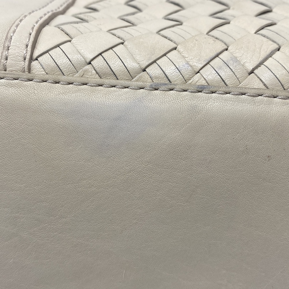Cole Haan Off-White Leather Hobo Shoulder Bag - Picture 7 of 15